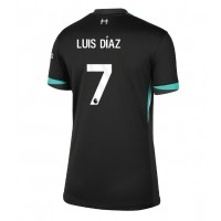 Fotballdrakt Dame Liverpool Luis Diaz #7 Bortedrakt 2024-25 Kortermet